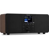 AUDIZIO - Genua - DAB Radio - Bruin - Bluetooth - Wekkerradio
