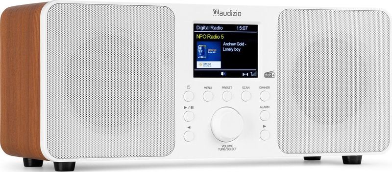 AUDIZIO - Genua - DAB Radio - Wit