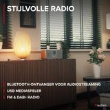 AUDIZIO - Genua - DAB Radio - Zilver - Bluetooth - 30 Voorkeurszenders