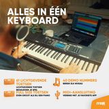 MAX - Rhapsody61L - MIDI Keyboard - Lichtgevende Toetsen - 61 Toetsen