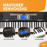 MAX - Rhapsody61L - MIDI Keyboard - Lichtgevende Toetsen - 61 Toetsen