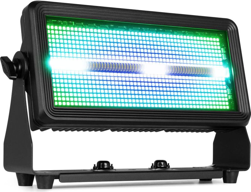 BeamZ Professional BS1100IP stroboscoop en blinder combi - Met 768x RGB en 128x koelwitte SMD LED’s