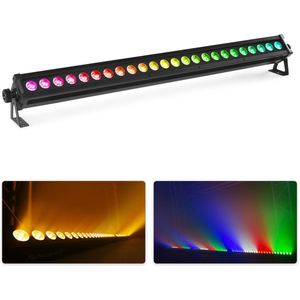 BeamZ LCB246IP LED bar met 24x 6W LED’s - RGBWA-UV - IP65 Waterdicht - Blacklight bar