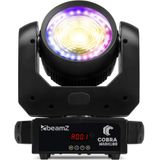 BeamZ Cobra Wash100 moving head met LED ring - CW/WW - 100W