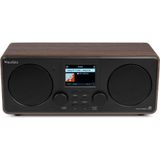 AUDIZIO Foza Wood DAB Radio - Bruin - Hout - Bluetooth 5.0