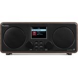 AUDIZIO Foza Wood DAB Radio - Bruin - Hout - Bluetooth 5.0