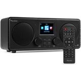 AUDIZIO Foza - DAB Radio - Zwart - Bluetooth 5.0 - Stereo Speakers