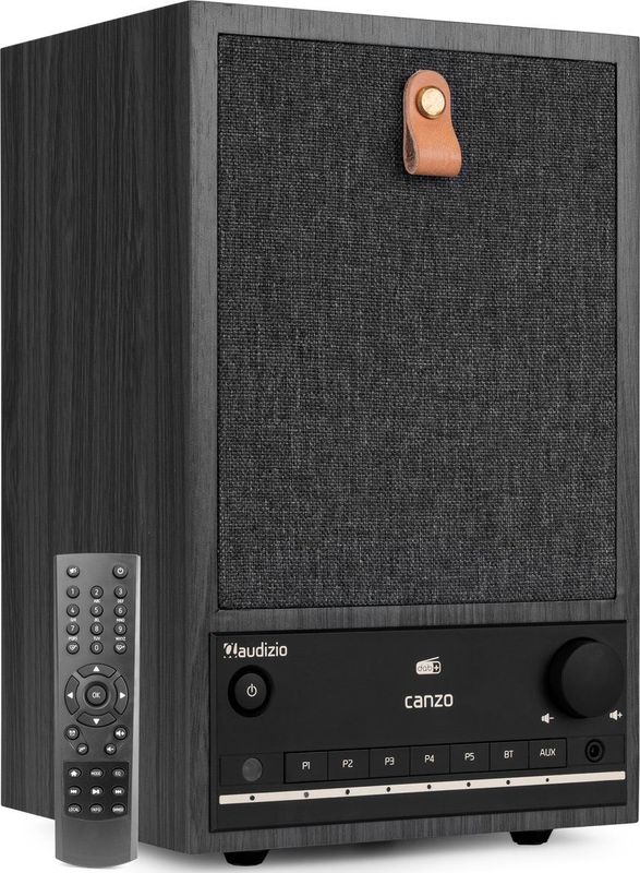 Audizio - Canzo - Internetradio - Grijs - DAB+ en FM met Bluetooth