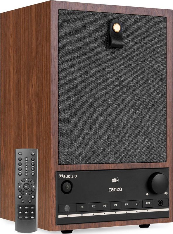 Audizio - Canzo - Internetradio - Walnoot - DAB+, FM en Bluetooth