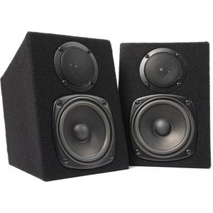 Studio Monitor Speakerset - Fenton DMS40 - 2 DJ Speakers tot 100 Watt - 4.5 Inch Passief - Compact Formaat