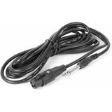 Microfoon - Fenton DM105 handmicrofoon met kabel - Karaoke microfoon - Zang microfoon