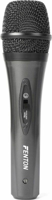 Microfoon - Fenton DM105 handmicrofoon met kabel - Karaoke microfoon - Zang microfoon