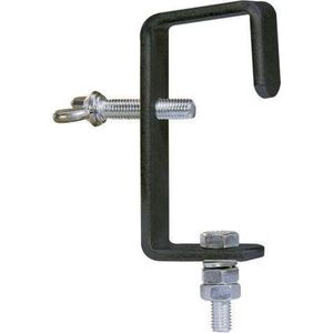 BeamZ Bevestigingsklem 50mm 30kg voor lichteffecten - Zwart