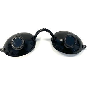 Zonnebank brilletje Sunnie kleur zwart