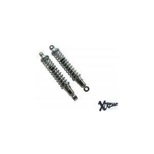 Xtreme Stoßdämpfer Set Maxi Tomos 300 mm Chrom