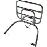 Achterdrager opklapbaar Vespa lx Vespa S en LXV chroom