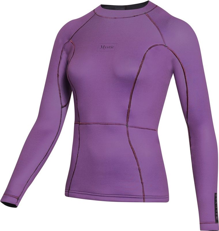 Mystic - Lunar - Longsleeve T-shirt - Zwart - Neopreen