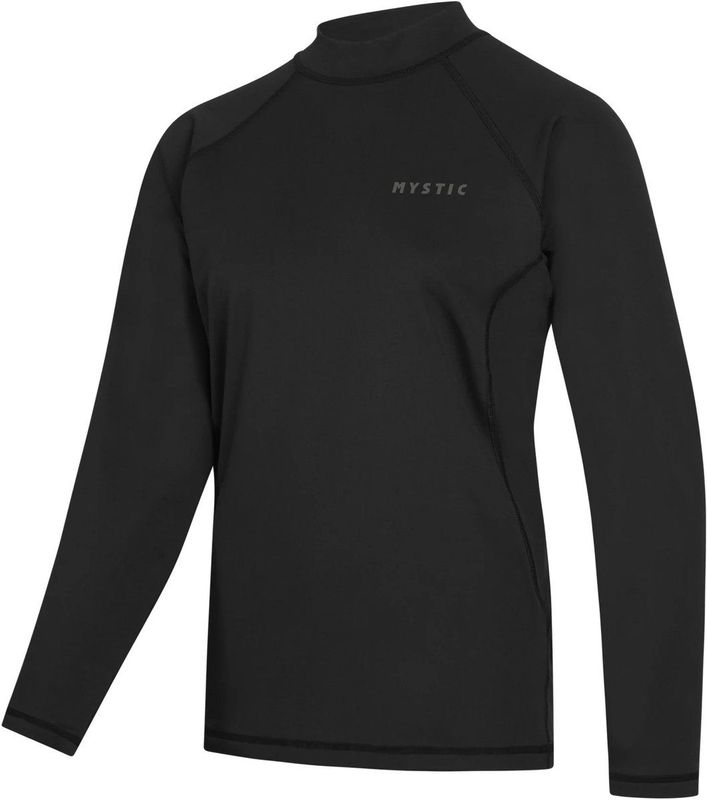 Thermoshirt - Zwart - Polyester - Sneldrogend met Fleece Voering