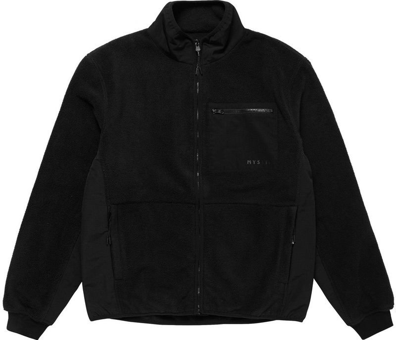 Mystic DTS Fleece Zip Thru Trui - 240020 - Black