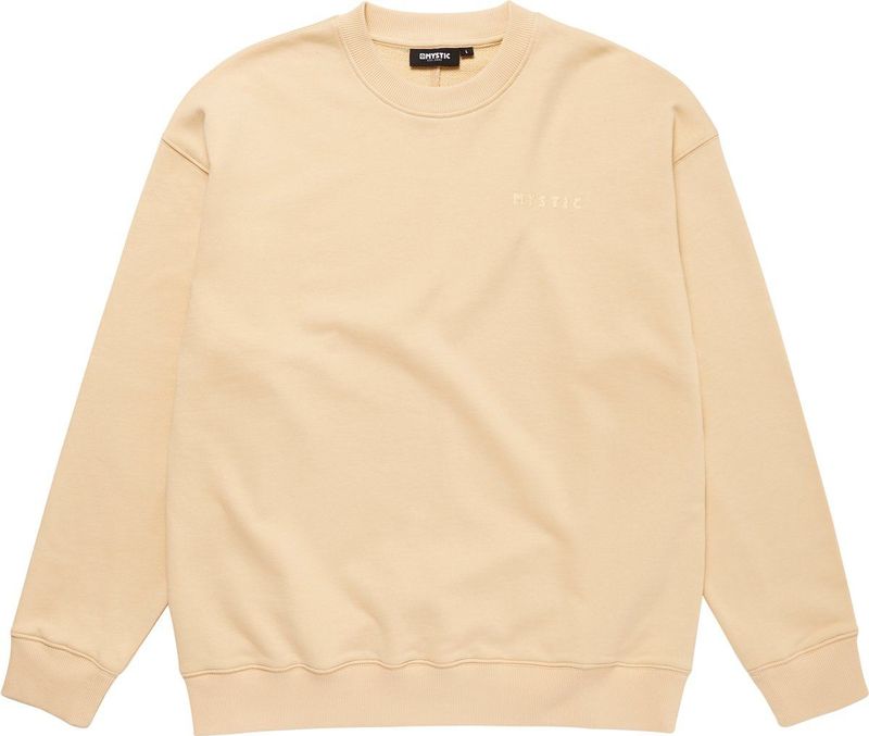 Mystic Grit Crew Trui - 240024 - Warm Sand