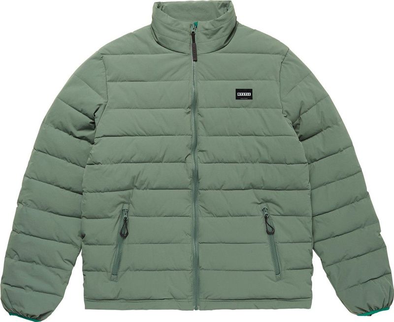 Mystic - Quilted Midlayer Jacket - Brave Green - Dames