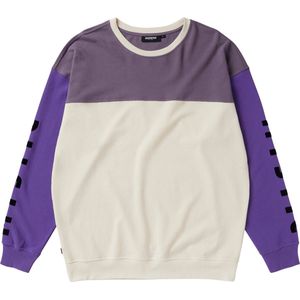 Mystic Docked Crew Trui - 240123 - Purple