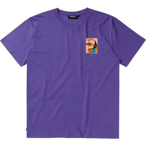 Mystic - Joshua - T-shirt - Paars - Korte Mouwen
