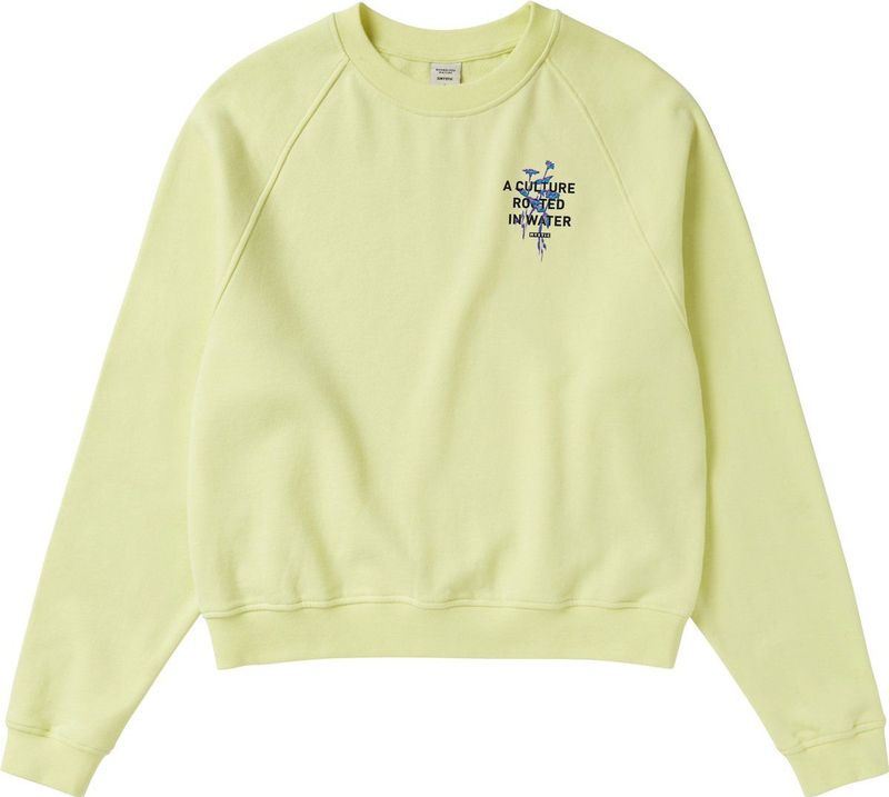 Mystic - Culture Crew Sweatshirt - Zomer Groen - Dames