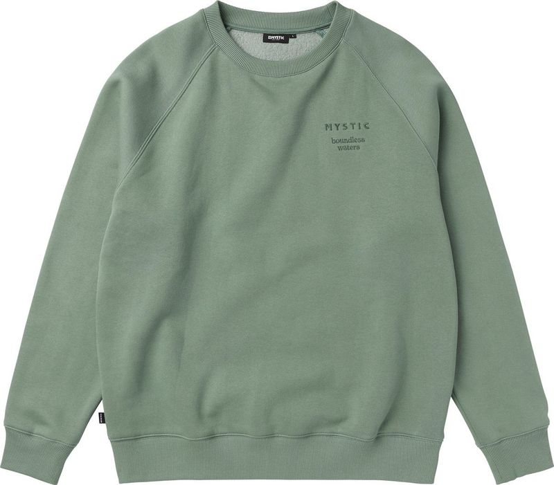 Mystic Token Crew Trui - 250108 - Frozen Green