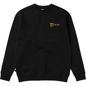 Mystic Trademark Crew Trui - 250109 - Slate Brown