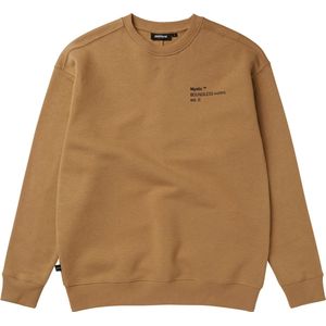 Mystic Trademark Crew Trui - 250109 - Slate Brown