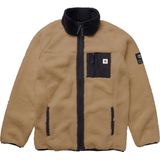 Mystic DTS Teddy Zip thru Trui - 2023 - Slate Brown - S - Women