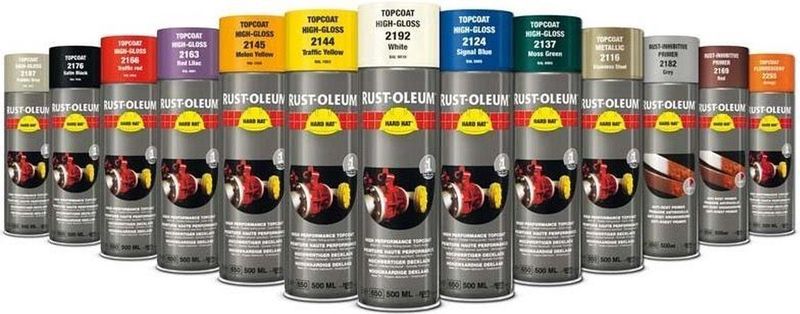 Rust-Oleum 2100 Hard Hat 500ml Spray RAL-9005 ZG