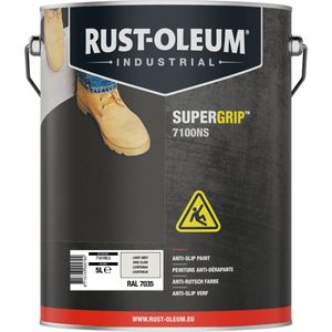 Rust-Oleum SuperGrip Anti-Slip Coating RAL 7035 Vloerverf 5 liter
