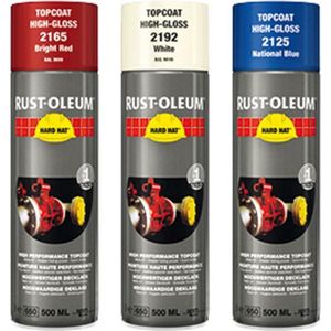 Rust-Oleum Hard Hat Spraylak - Mosgroen - RAL 6005 - 500 ml