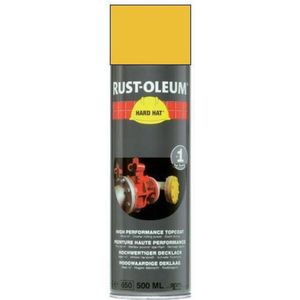 Rust-Oleum deklaag - Hard Hat - meloengeel - 0.5l - spuitbus