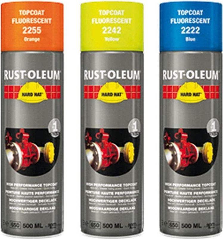 Rust-Oleum - Hard Hat - Afwerkspuitbus - Fluorescerend