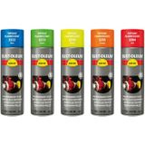 Rust-Oleum Hard Hat 2264 - Rood Fluorescerend 500 ml