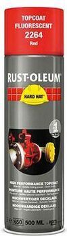 Rust-Oleum Hard Hat 2264 - Rood Fluorescerend 500 ml