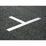 Rust-Oleum - 2348 Hard Hat Lijnenverf Spuitbus - Geel - 0,5 Liter - Terpentinebasis