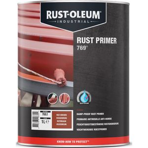Rust-Oleum Roestprimer 769 / 780 1 Liter 769 Roodbruin