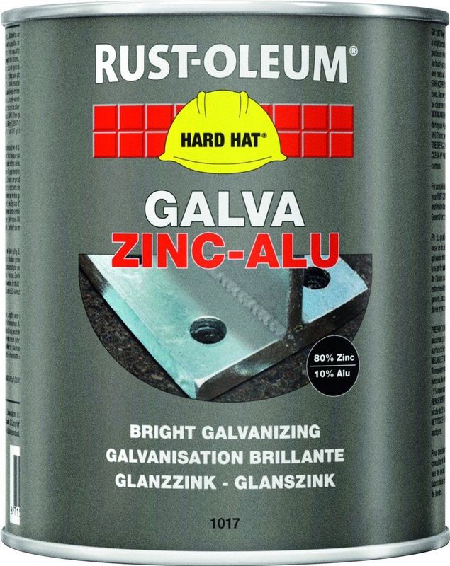 Rust-Oleum Galva Zinc-Alu blik 1kg - kwastversie