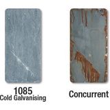 Rust-Oleum - Hard Hat Zinc - matgrijs - 0.362l – blik