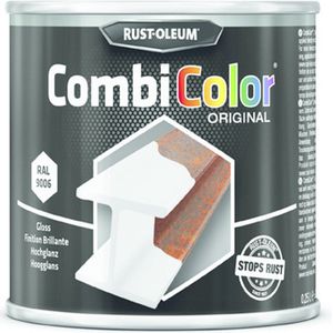 Rust-Oleum Combicolor Hoogglans Aluminium Ral 9006 250 Ml