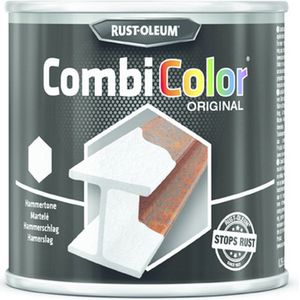 Rust-Oleum Combicolor Hamerslag Licht Grijs 250 Ml