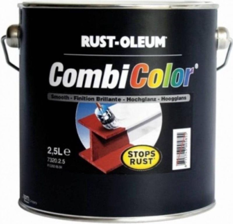 Rust-Oleum - CombiColor - Metaalverf - Hoogglans - Roestwerend - 10,3 m²/l