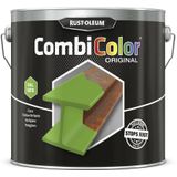 Rust-Oleum CombiColor Hoogglans Kleur: Geel Groen RAL 6018 art. nr.7333, Inhoud: 750 ML