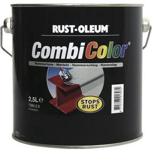 Rust-Oleum Combicolor Hamerslag Kleur: Bruin 7374, Verpakking: 750 ml