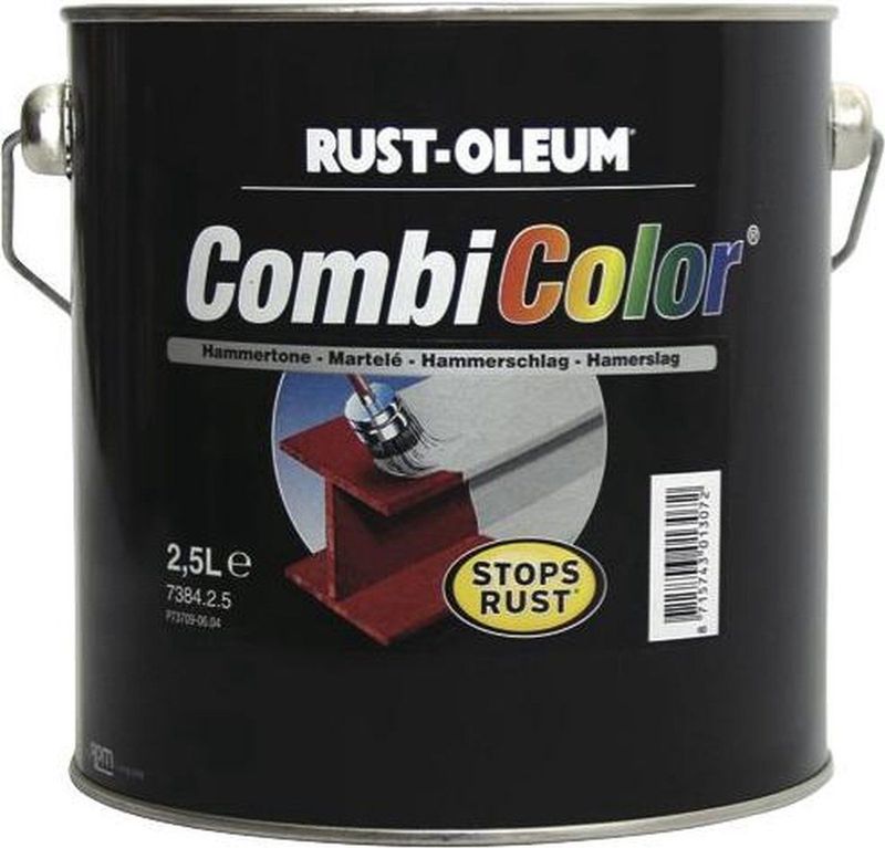 Rust-Oleum - CombiColor - Verf - Hammertone Brown - 0,75L