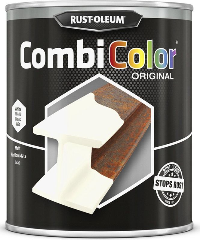 Rust-Oleum - CombiColor Original - Verf - Wit - Mat